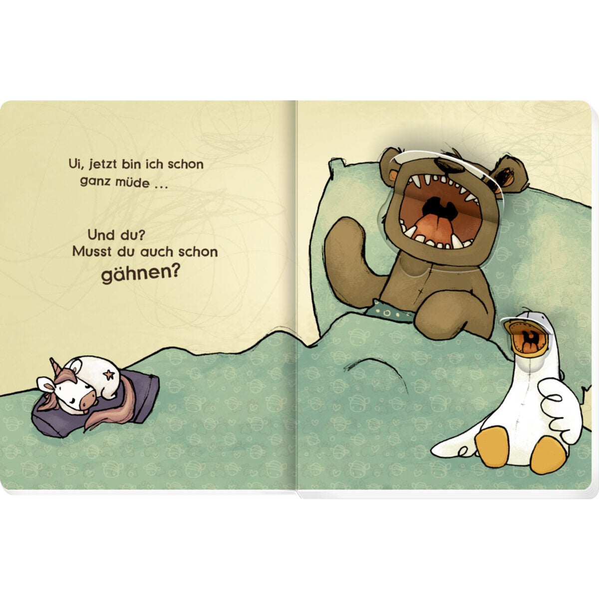Coppenrath Verlag Buch Ding, dong! Komm rein! Gute Nacht, Bär J. Tourlonias