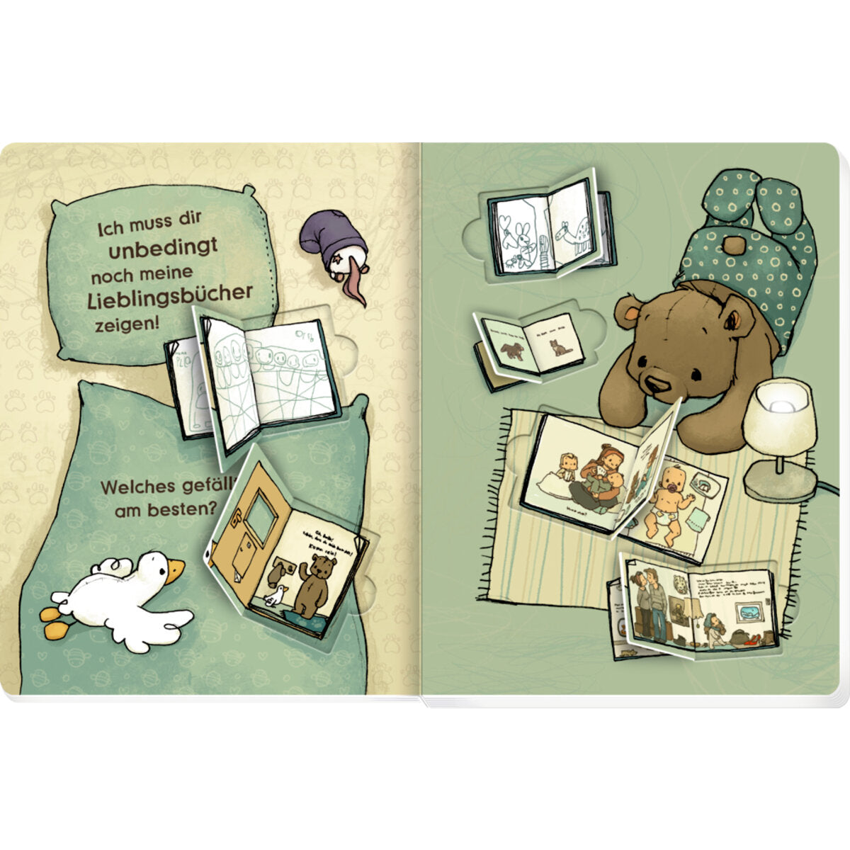 Coppenrath Verlag Buch Ding, dong! Komm rein! Gute Nacht, Bär J. Tourlonias