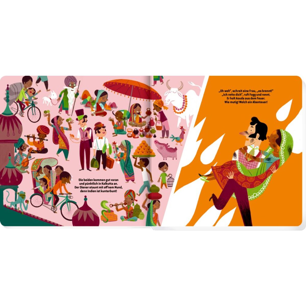 Coppenrath Verlag Klassiker für Kleine: In 80 Tagen um die Welt