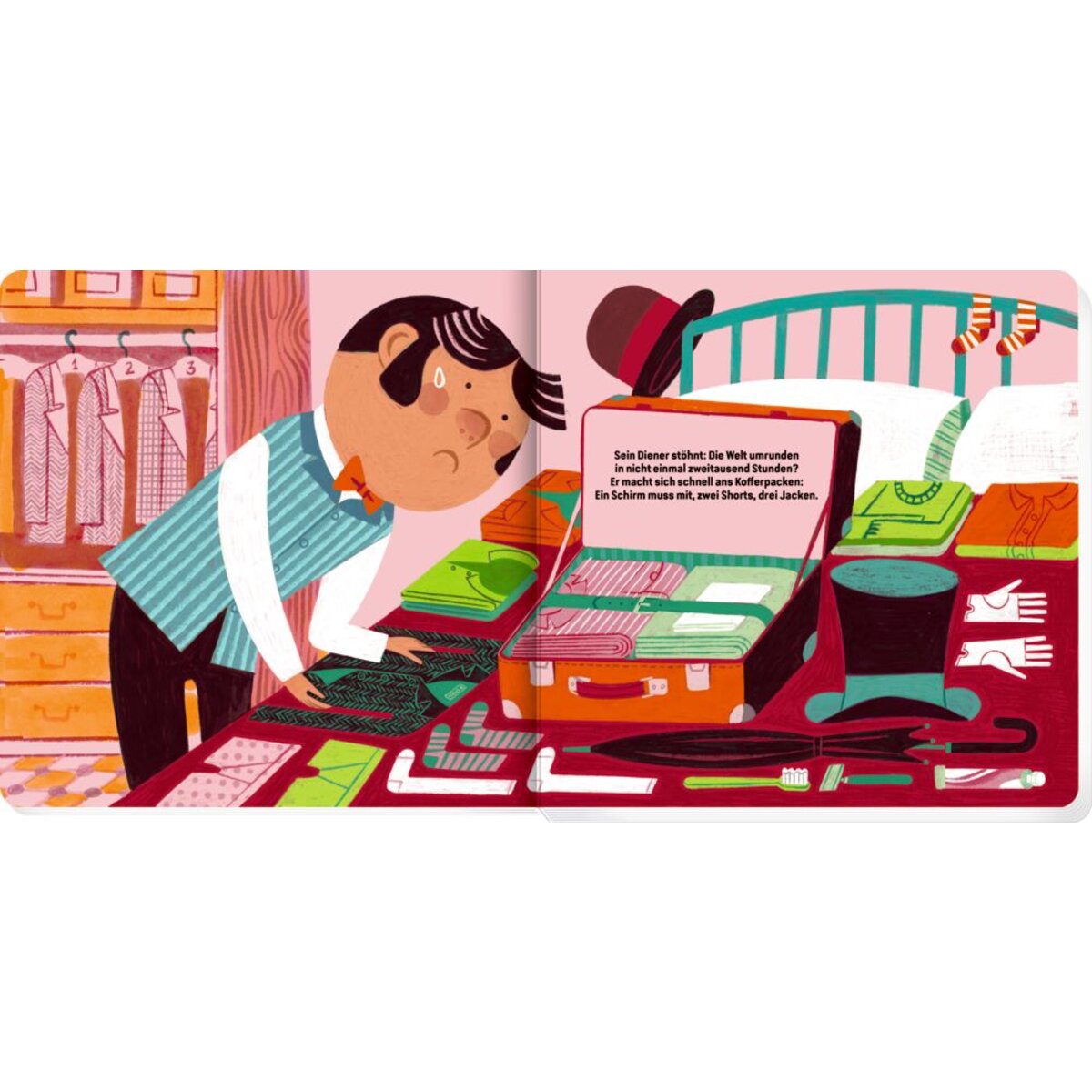 Coppenrath Verlag Klassiker für Kleine: In 80 Tagen um die Welt