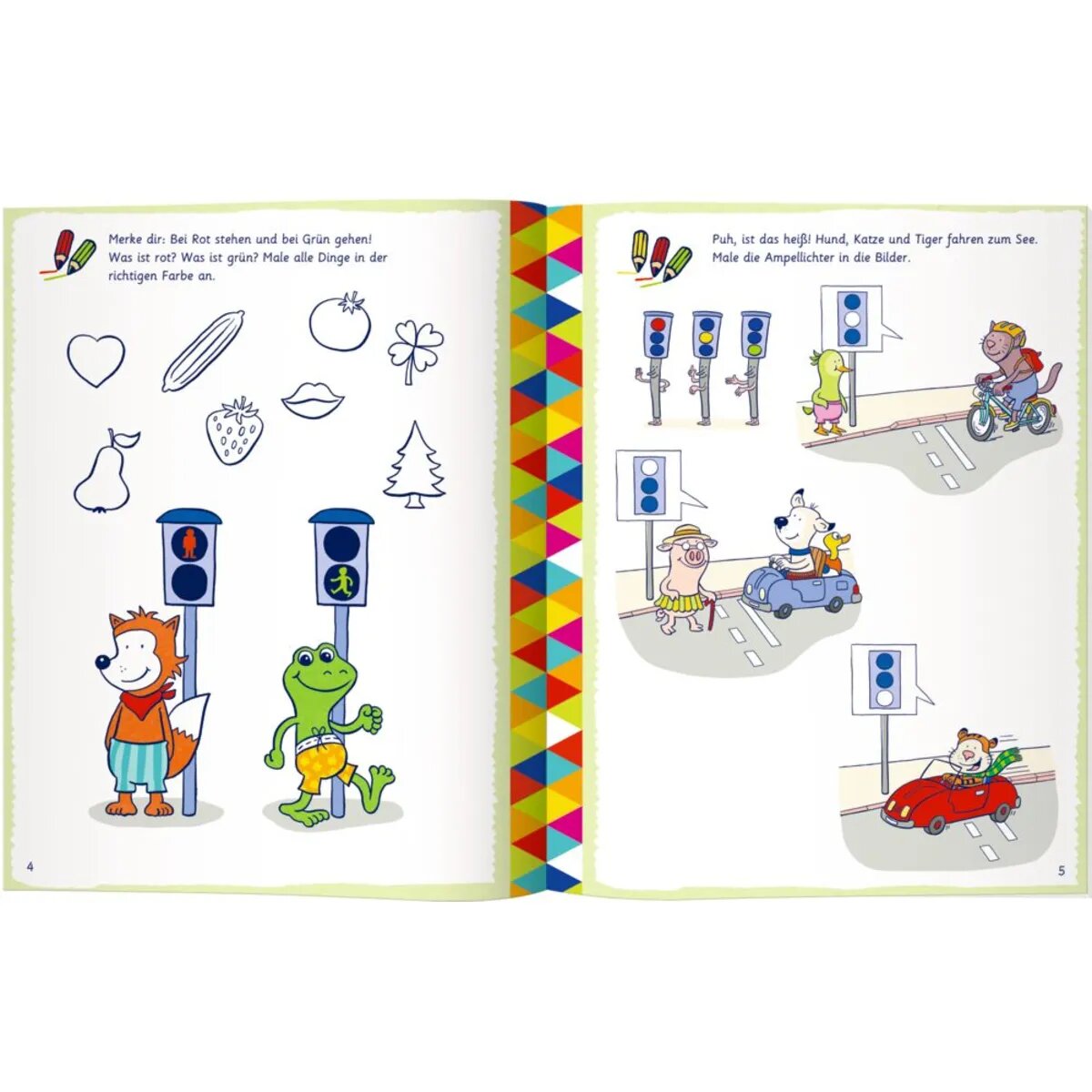 Coppenrath Verlag Lernerfolg Vorschule: Fit für den Schulweg (Lernheft)