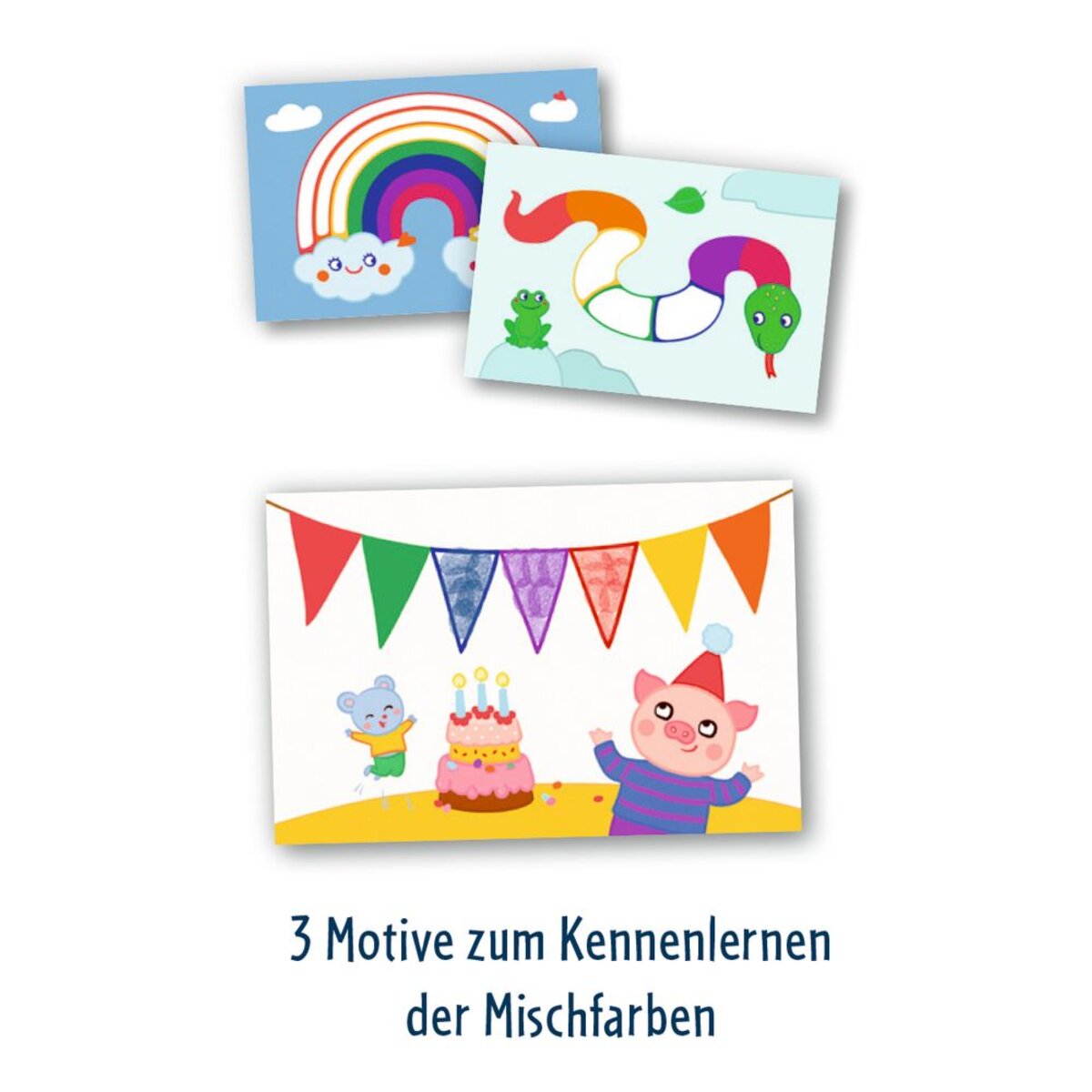 Coppenrath Verlag Mein großes Bastelset: Fingerstempeln