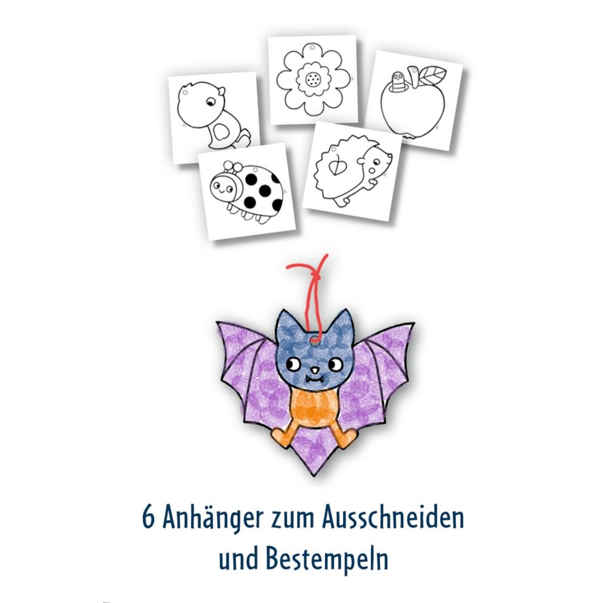 Coppenrath Verlag Mein großes Bastelset: Fingerstempeln