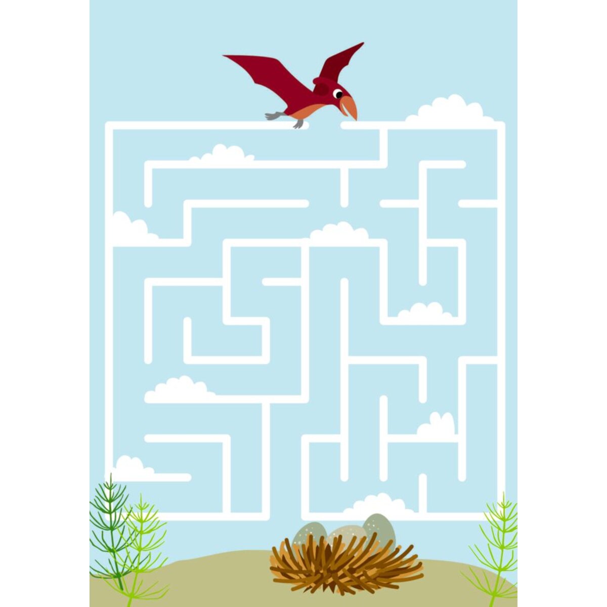 Coppenrath Verlag Mein k. Kindergartenblock: Rätsel ohne Text - Dinosaurier