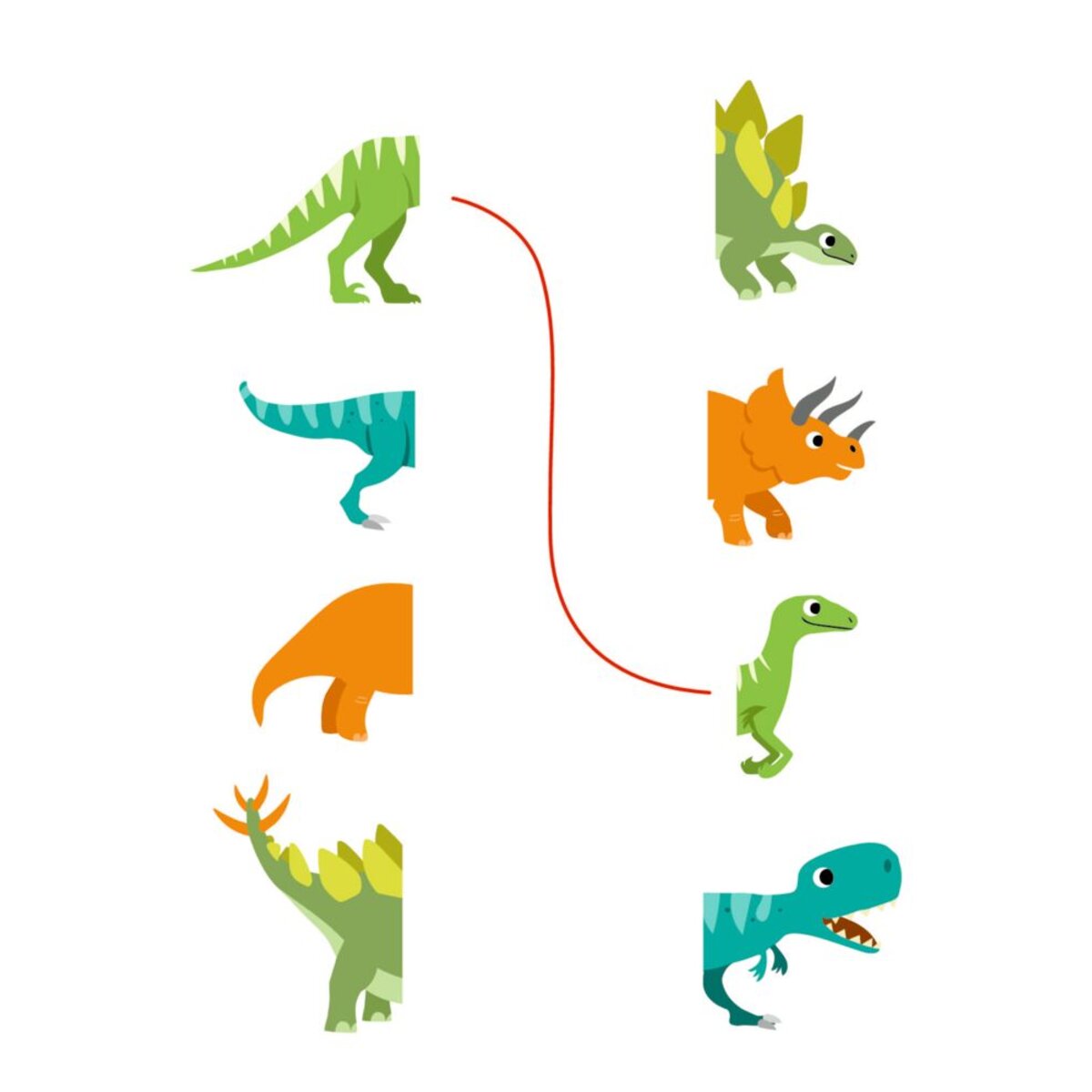 Coppenrath Verlag Mein k. Kindergartenblock: Rätsel ohne Text - Dinosaurier