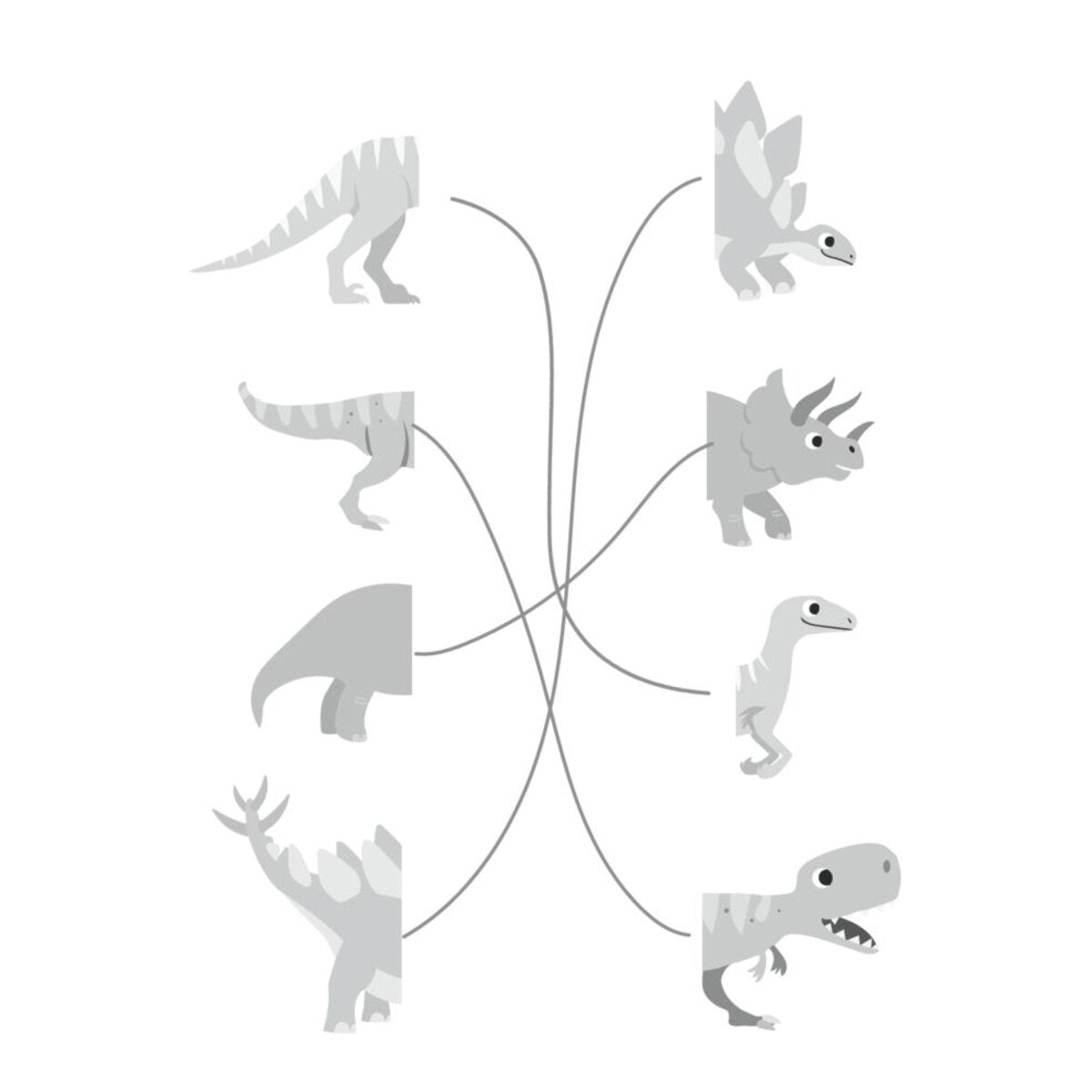 Coppenrath Verlag Mein k. Kindergartenblock: Rätsel ohne Text - Dinosaurier