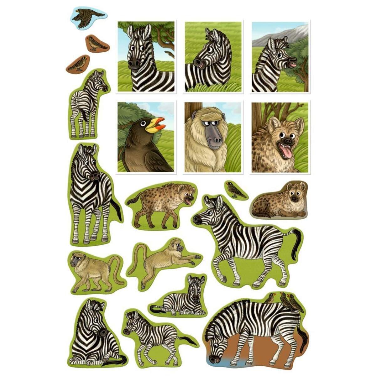 Coppenrath Verlag Natur-Stickerwelt: Pferde und Ponys (Nature Zoom)