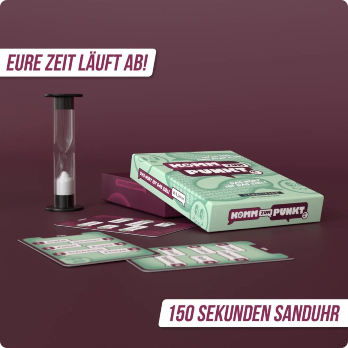 Denkriesen Komm zum Punkt