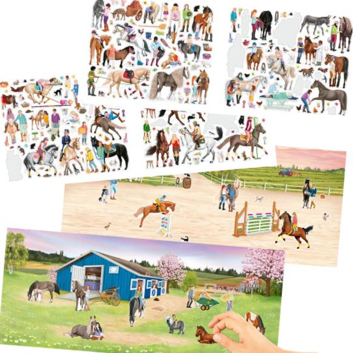 Depesche Create Your Happy Horses - Stickerbuch