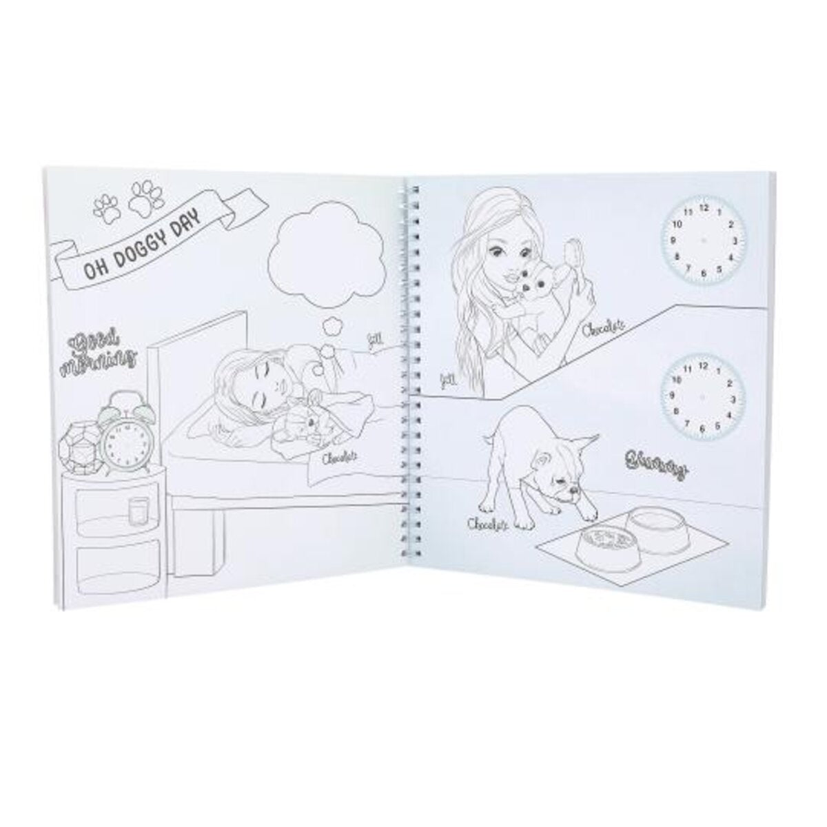 Depesche Create your TOPModel Doggy Malbuch