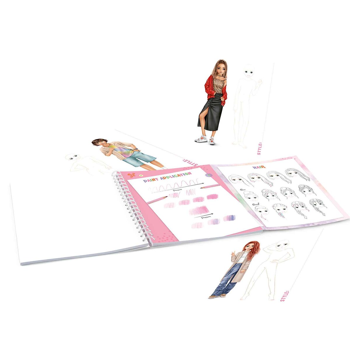 Depesche Create your TOPModel Malbuch