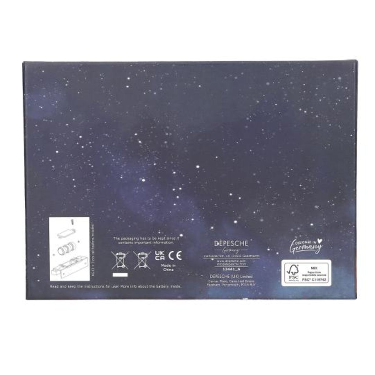 Depesche Dino World Schatztruhe mit Code, Sound und Licht