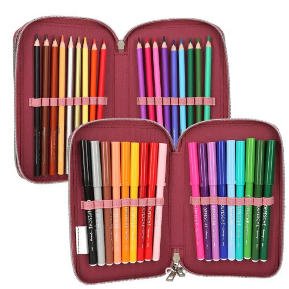 Depesche Miss Melody 3 Fach Federtasche DREAMLAND