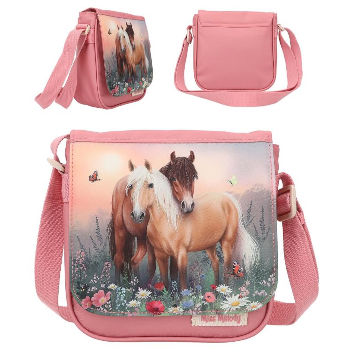 Depesche Miss Melody kleine Umhängetasche FLOWERS