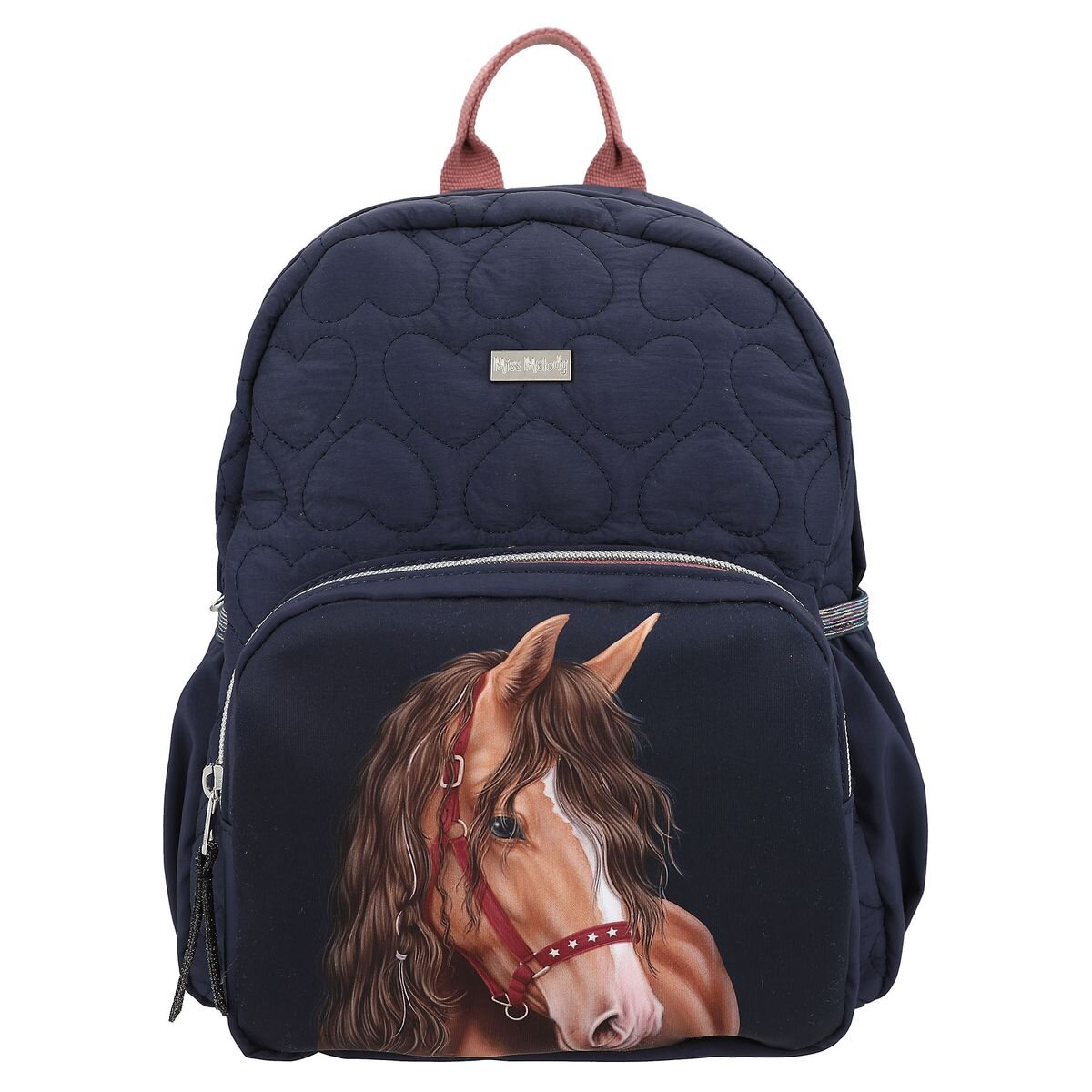 Depesche Miss Melody Rucksack mit Herzsteppung GLITTER HORSE