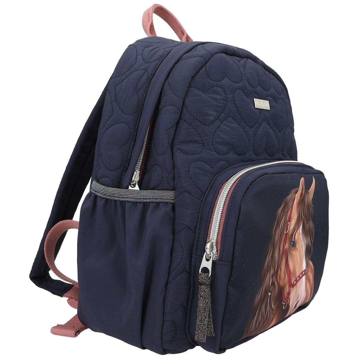 Depesche Miss Melody Rucksack mit Herzsteppung GLITTER HORSE