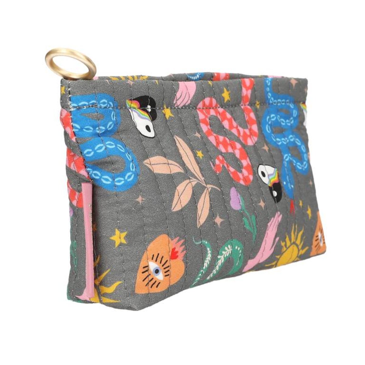 Depesche PENfection Schlampertasche Schlange 100% Baumwolle