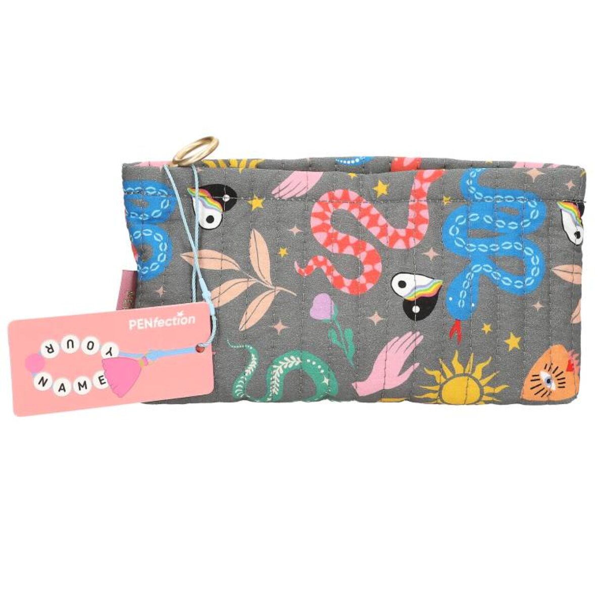 Depesche PENfection Schlampertasche Schlange 100% Baumwolle