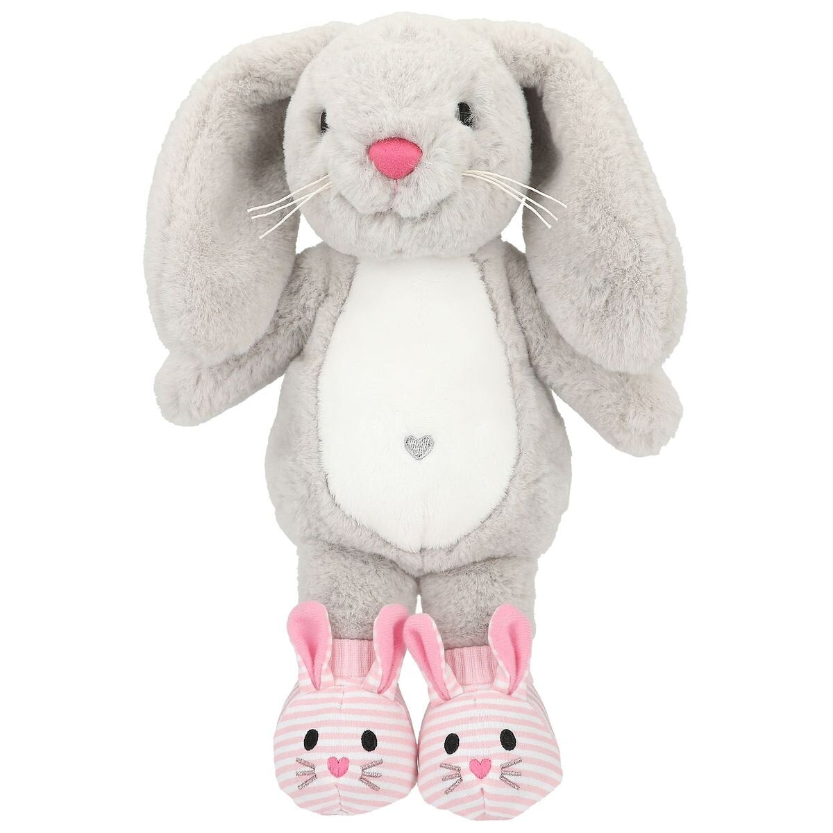 Depesche Princess Mimi Plüsch Hase Nelly Grau Mit Schühchen 21 cm