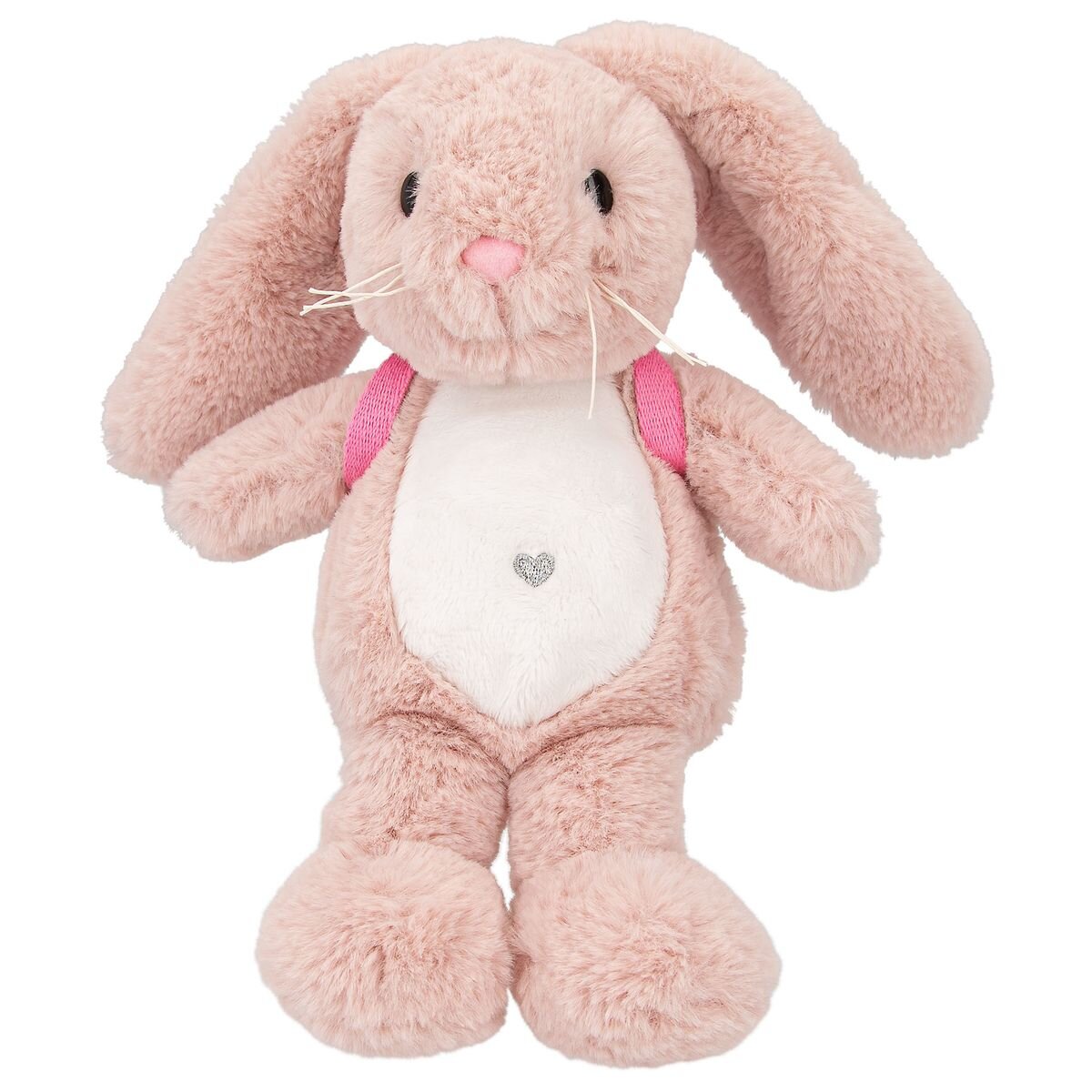 Depesche Princess Mimi Plüsch Hase Nelly mit Rucksack, 19 cm