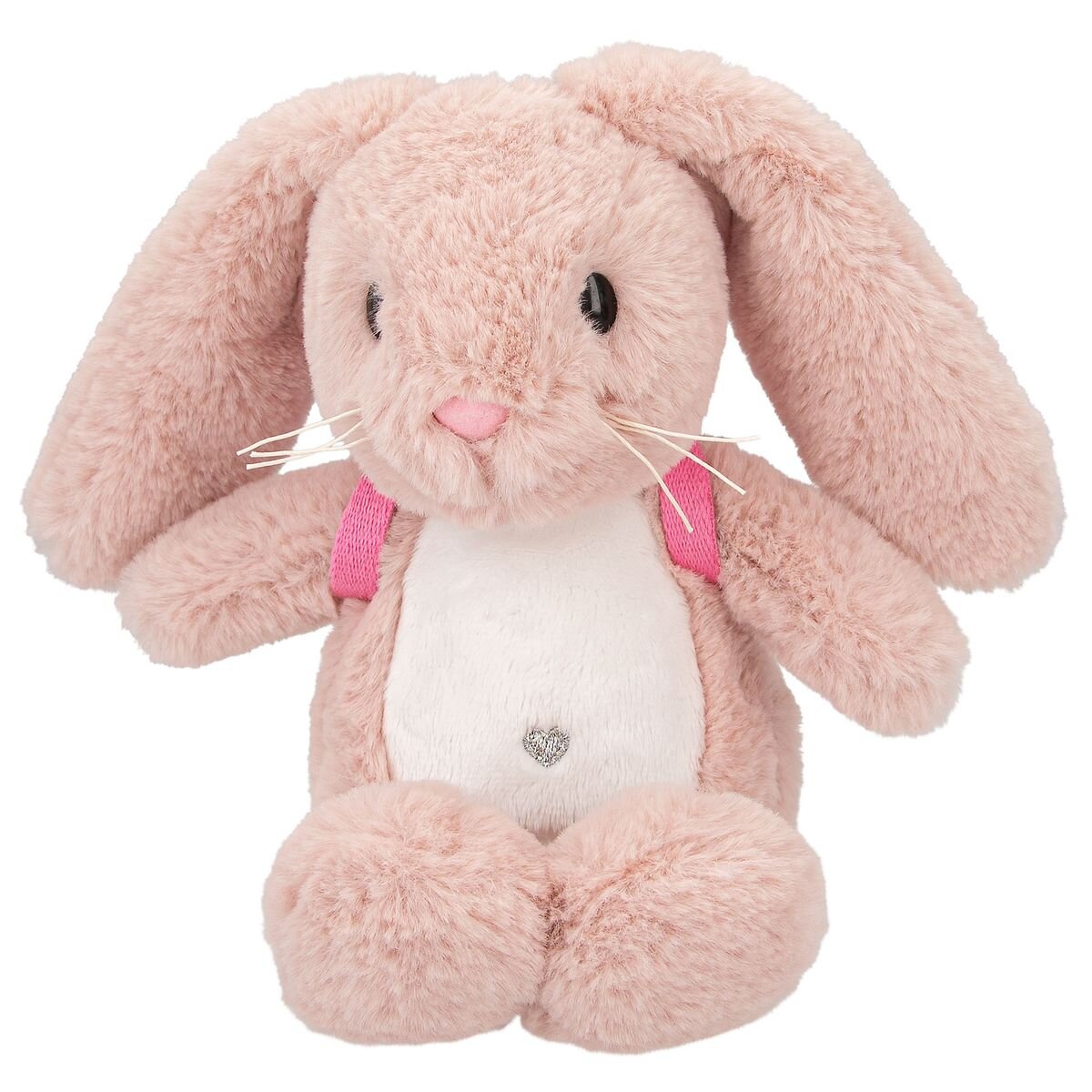 Depesche Princess Mimi Plüsch Hase Nelly mit Rucksack, 19 cm