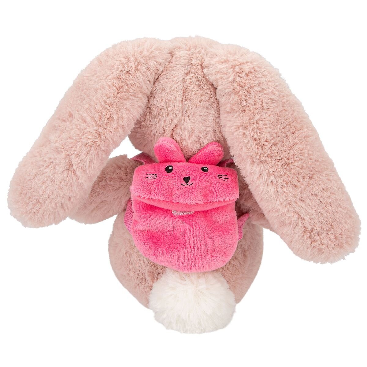 Depesche Princess Mimi Plüsch Hase Nelly mit Rucksack, 19 cm