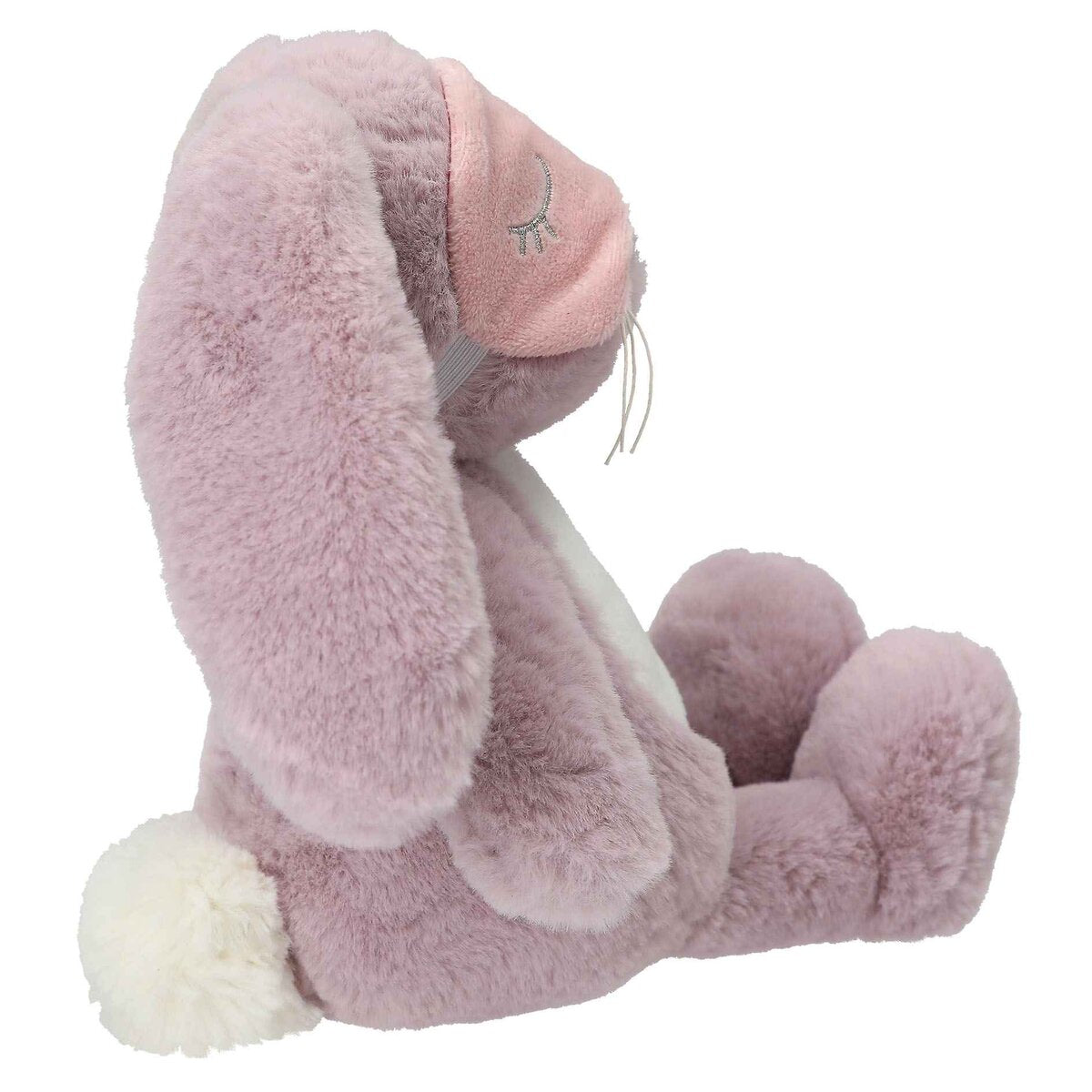 Depesche Princess Mini Plüsch Hase lila mit Schlafmaske