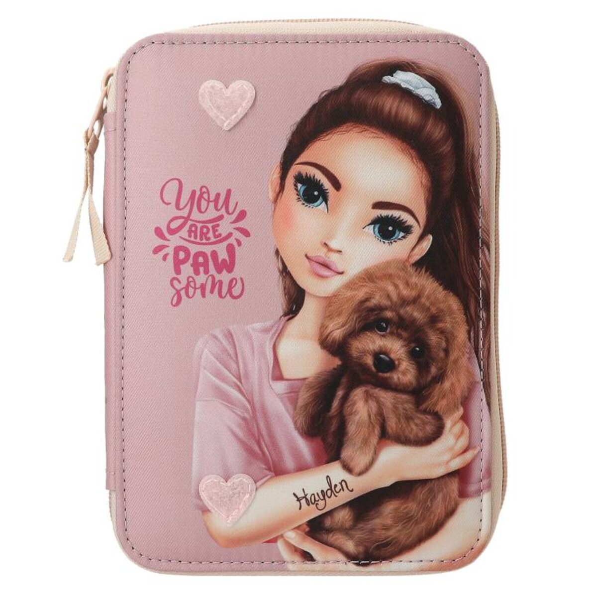 Depesche TOPModel Basic Duo Federtasche Hund KITTY and DOGGY