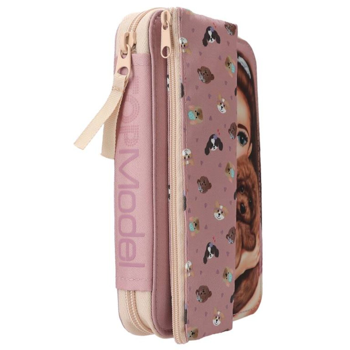 Depesche TOPModel Basic Duo Federtasche Hund KITTY and DOGGY