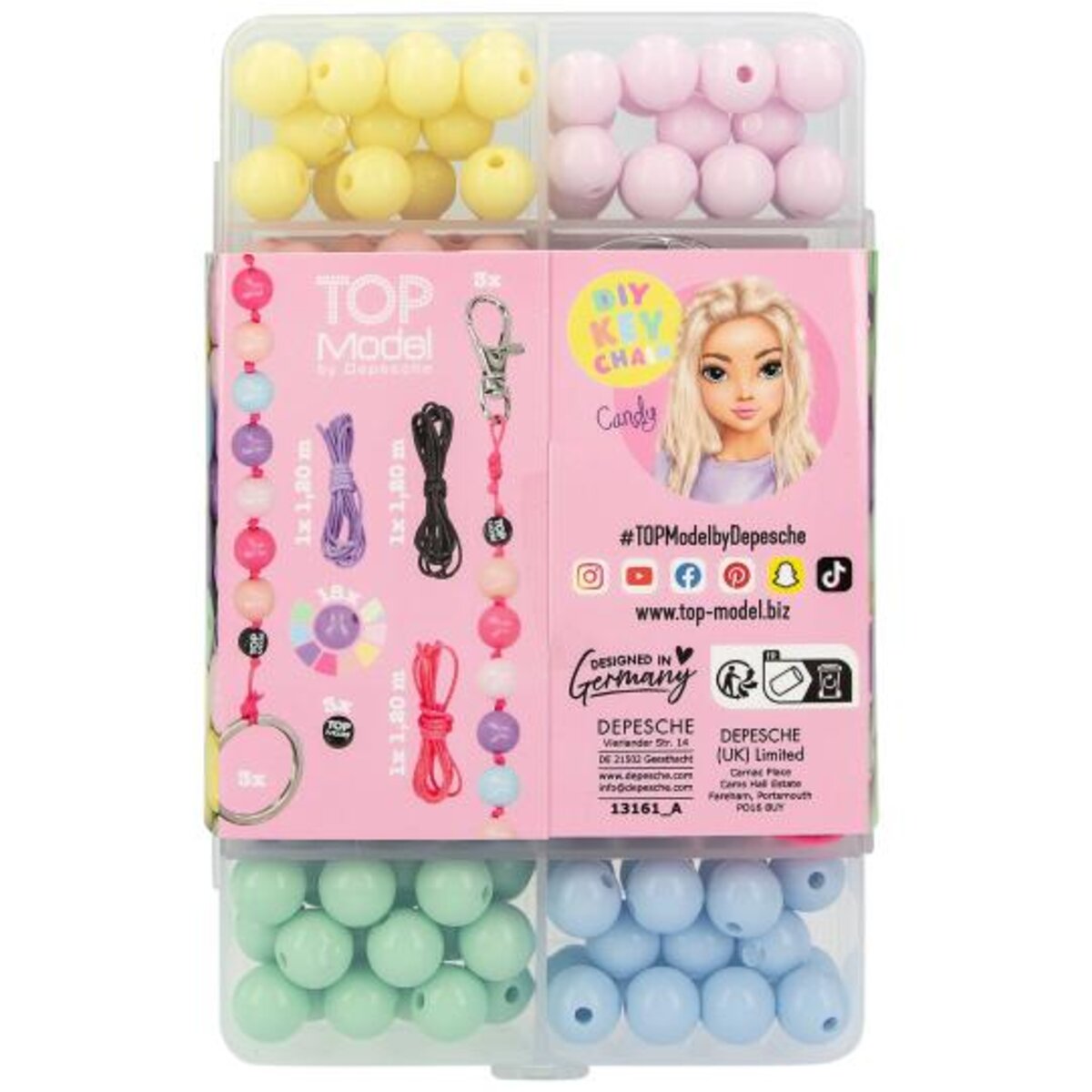 Depesche TopModel DIY Schlüsselanhänger Set