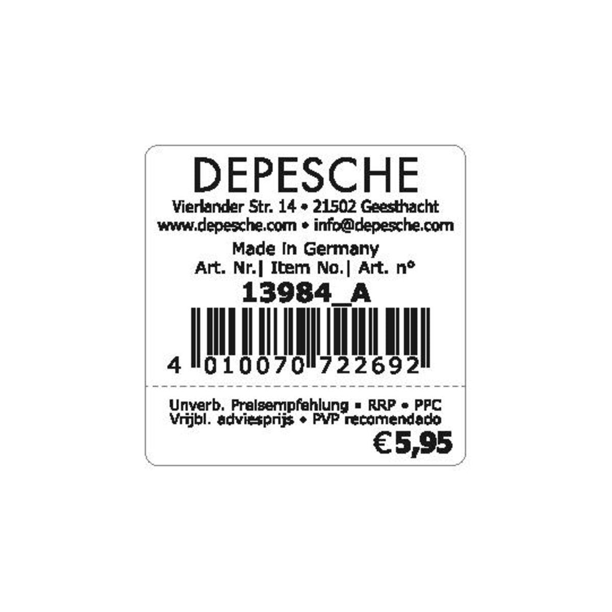 Depesche TOPModel Dress Me Up Face