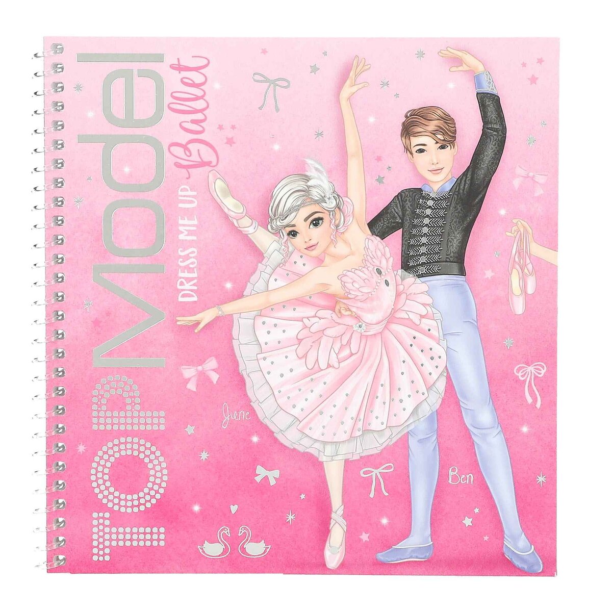 Depesche TOPModel Dress me up Stickerbuch Ballet