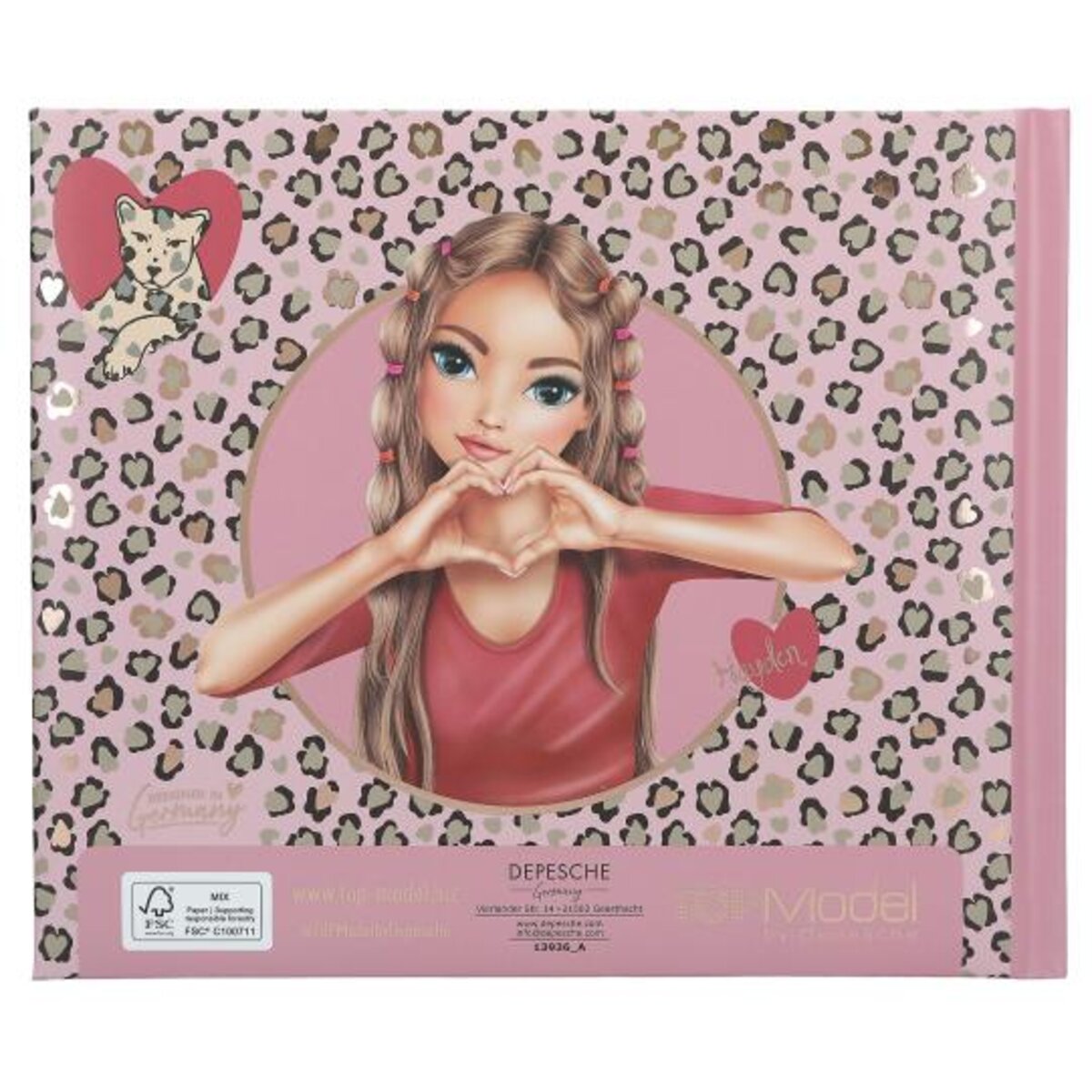 Depesche TOPModel Freundebuch LEOHEART