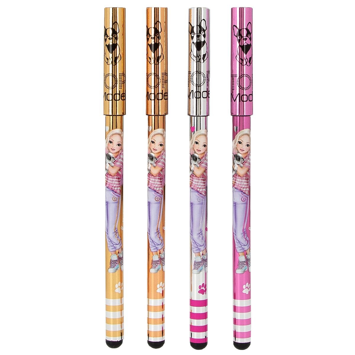 Depesche TOPModel Glitter Gel Metallic Set