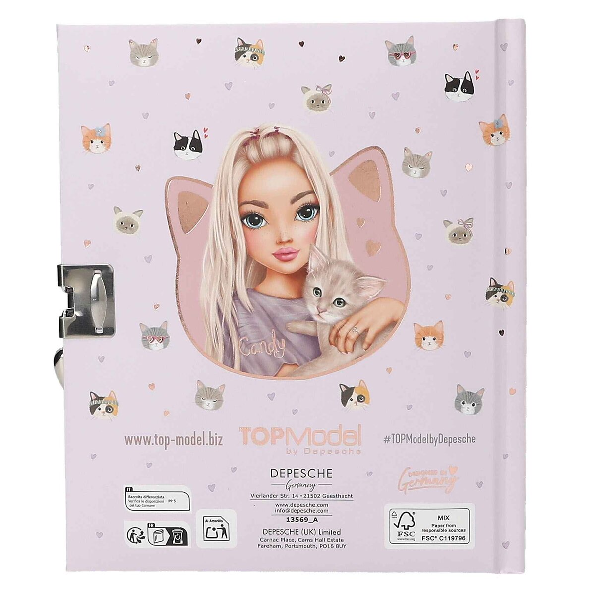 Depesche TOPModel Kitty Tagebuch KITTY and DOGGY