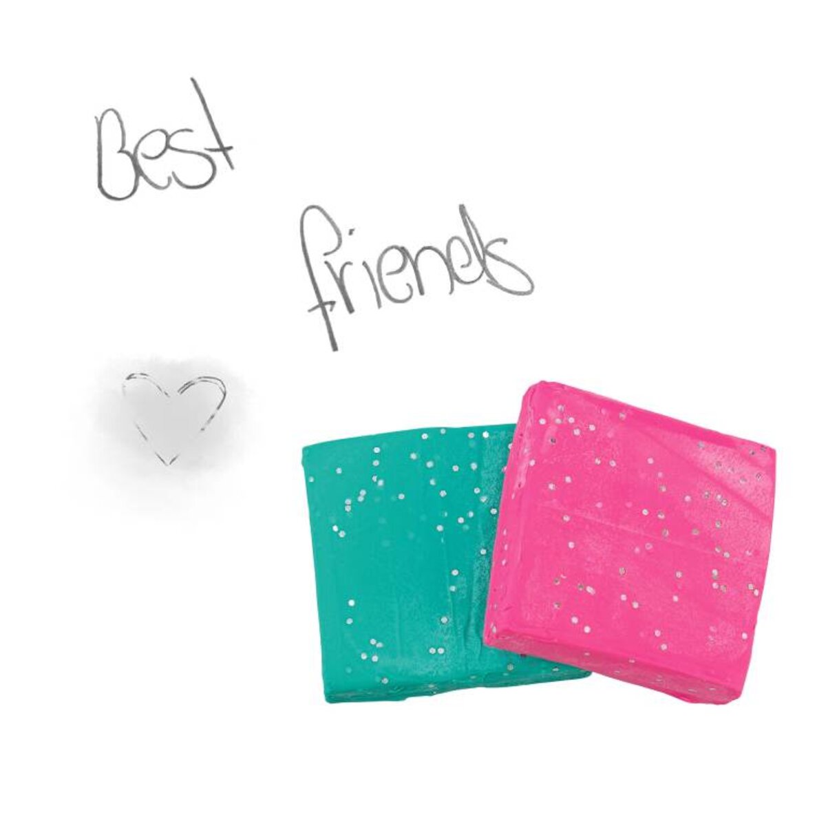 Depesche TOPModel Knetradiergummi mit Glitter