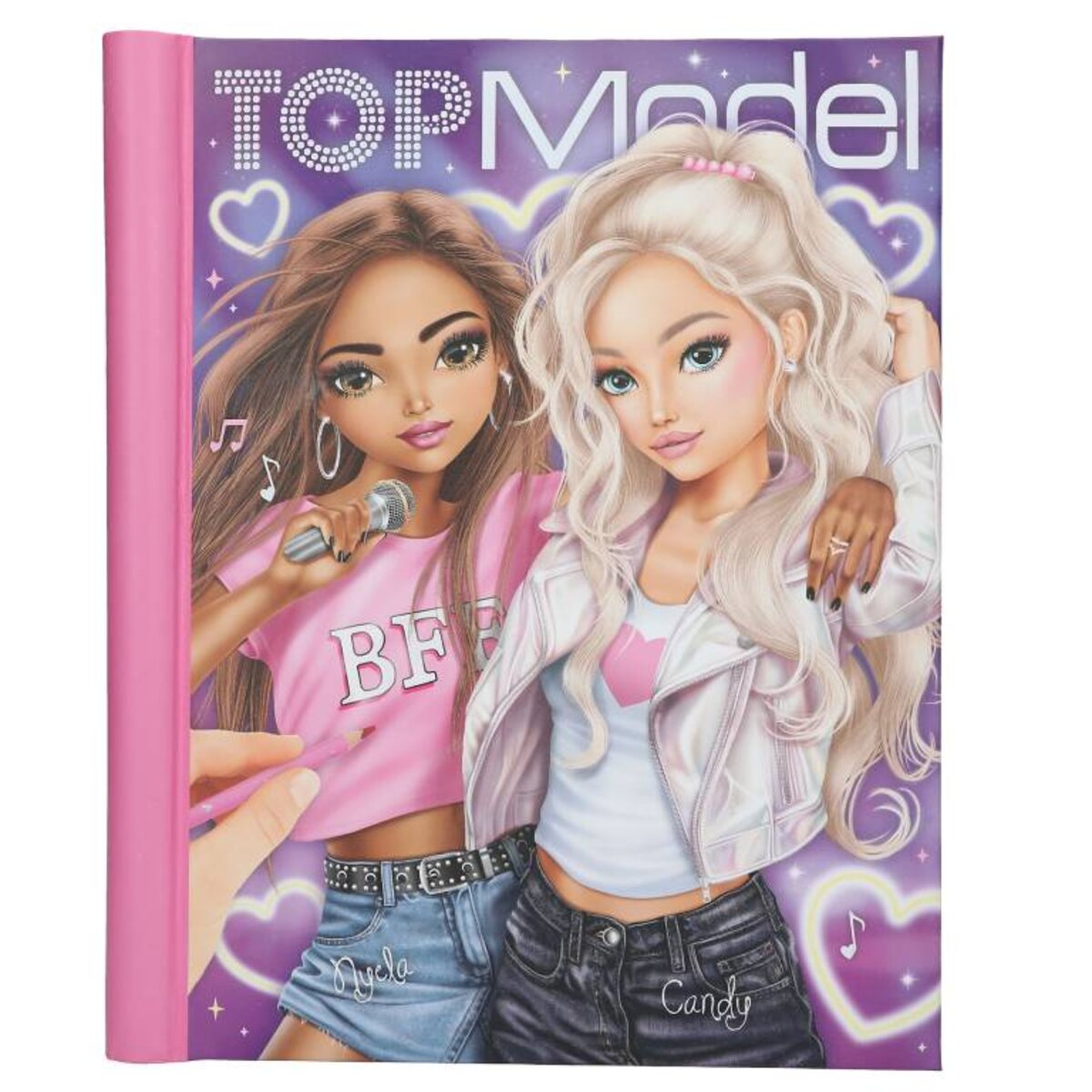 Depesche TOPModel Malbuch mit LED und Sound MY BFF