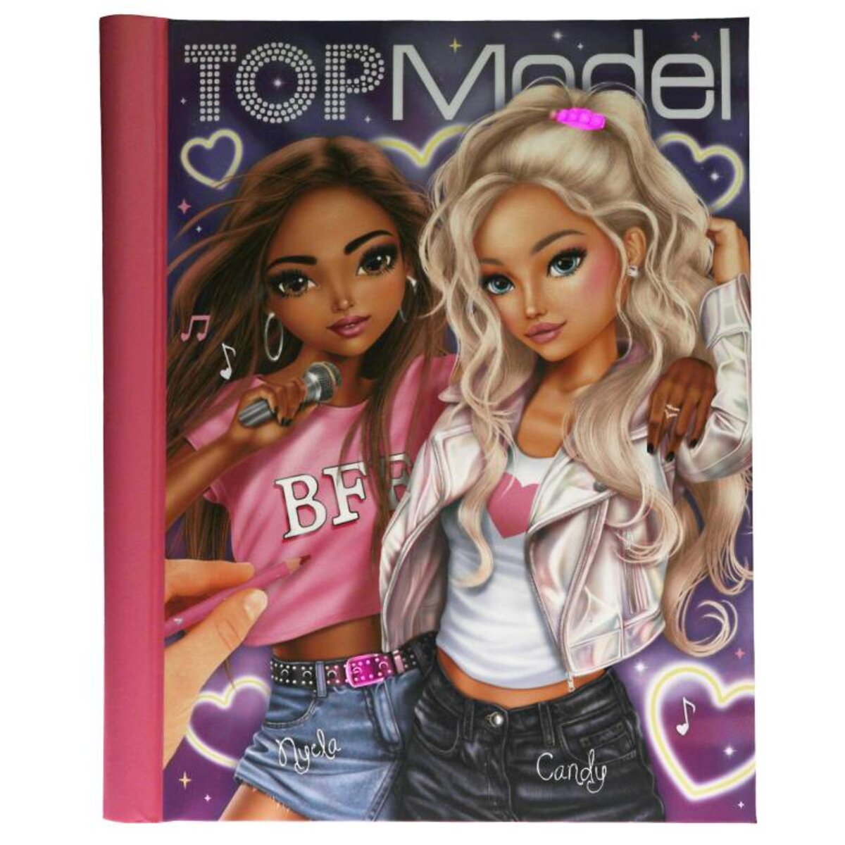 Depesche TOPModel Malbuch mit LED und Sound MY BFF