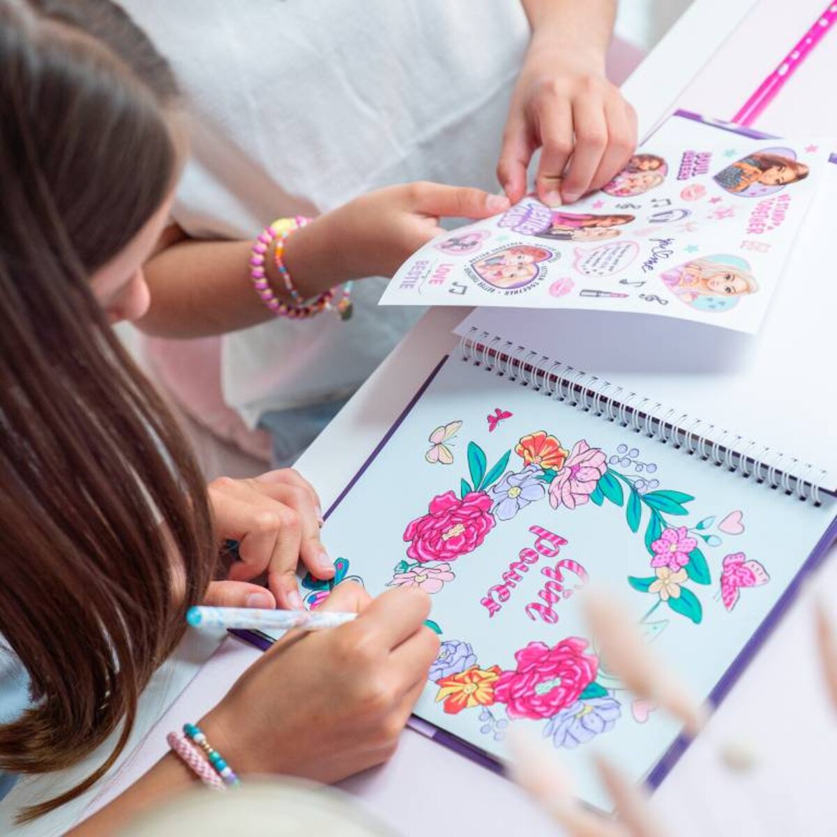 Depesche TOPModel Malbuch mit LED und Sound MY BFF