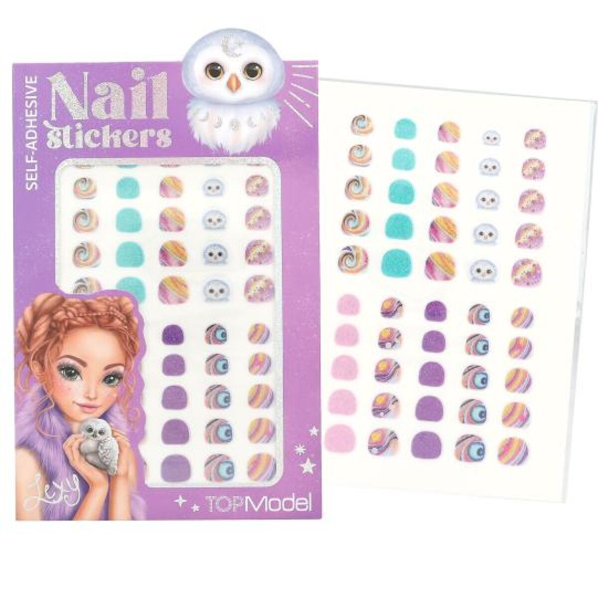 Depesche TOPModel Nagelsticker BEAUTY and ME, 4-fach sortiert