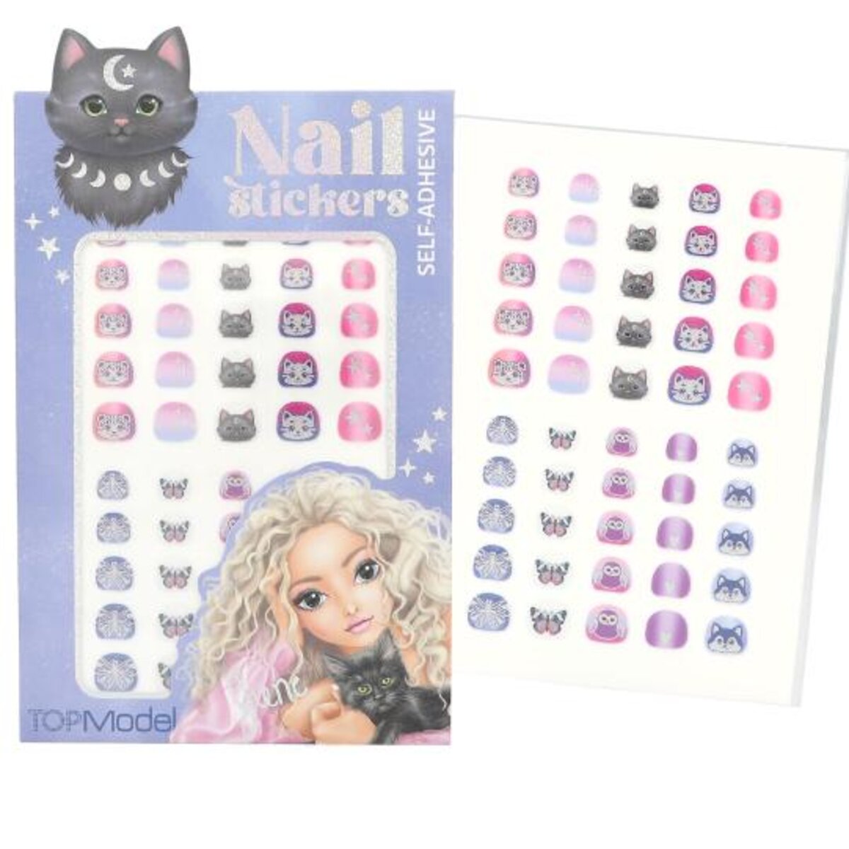Depesche TOPModel Nagelsticker BEAUTY and ME, 4-fach sortiert