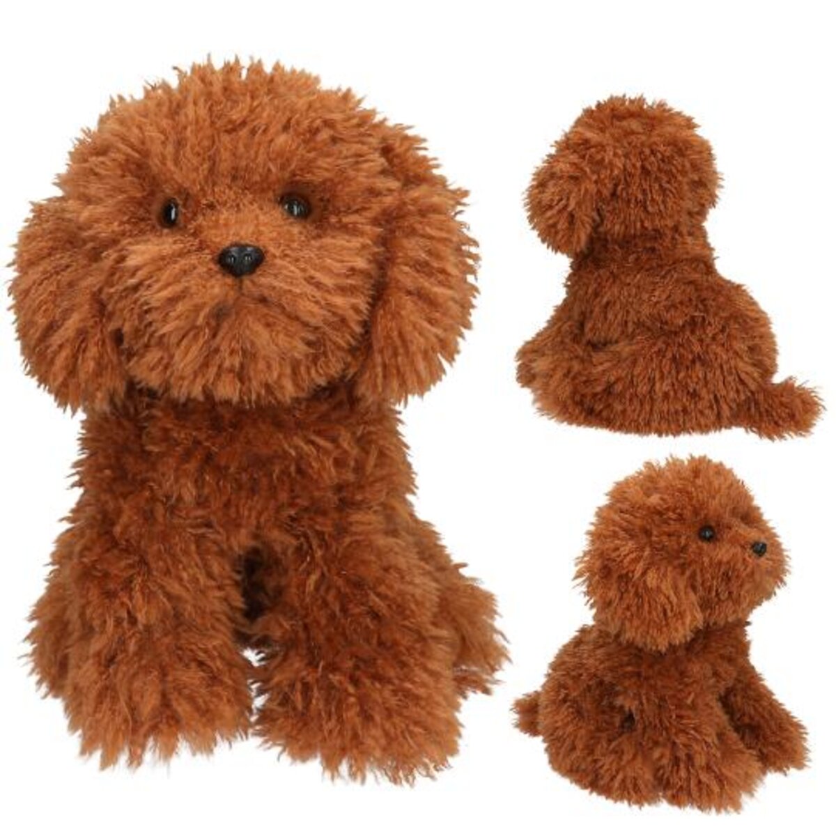 Depesche TOPModel Plüsch Hund Teddy braun 30 cm FUR EVER FRIENDS