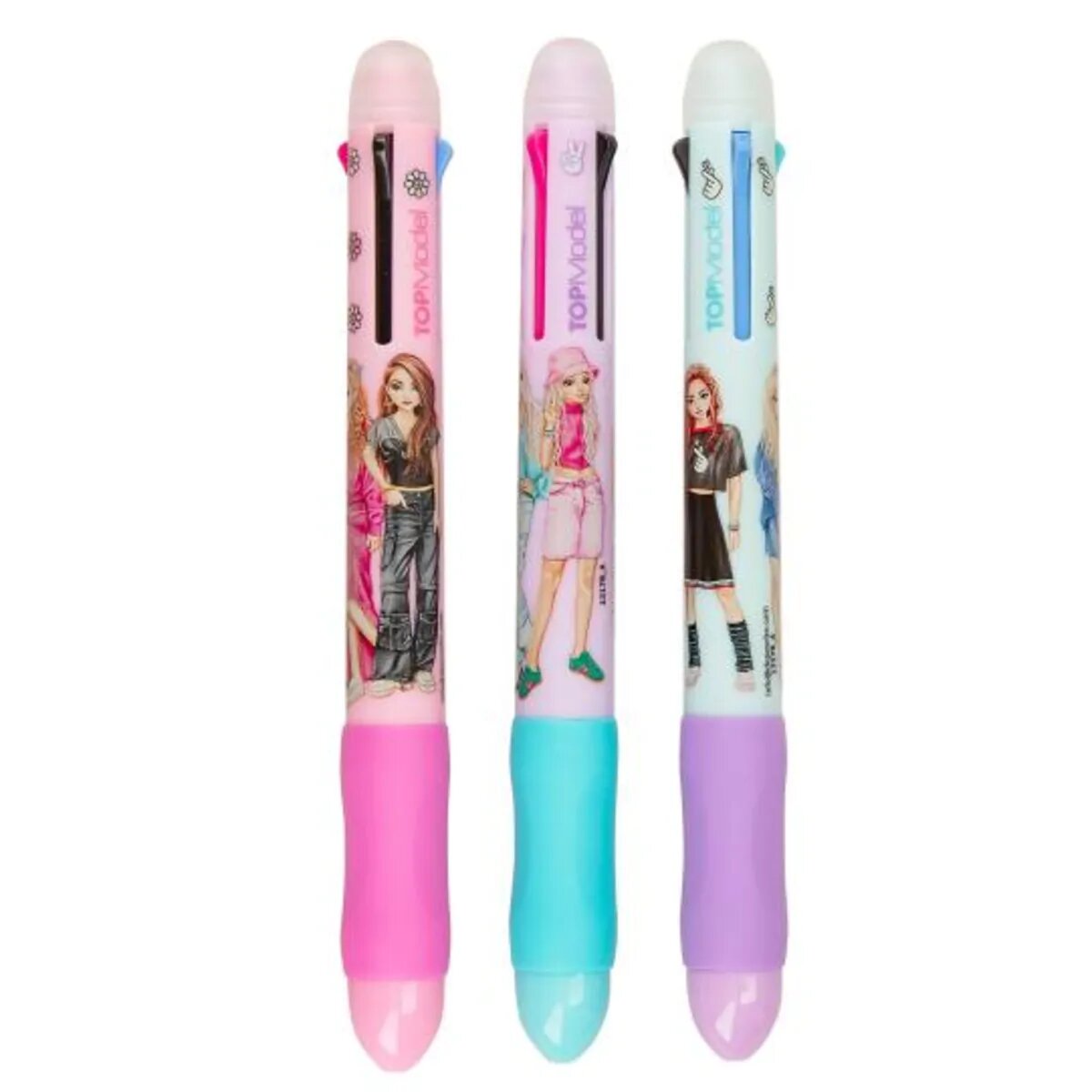 Depesche TOPModel Radierbarer Gelstift, 1 Stück, 4-fach sortiert