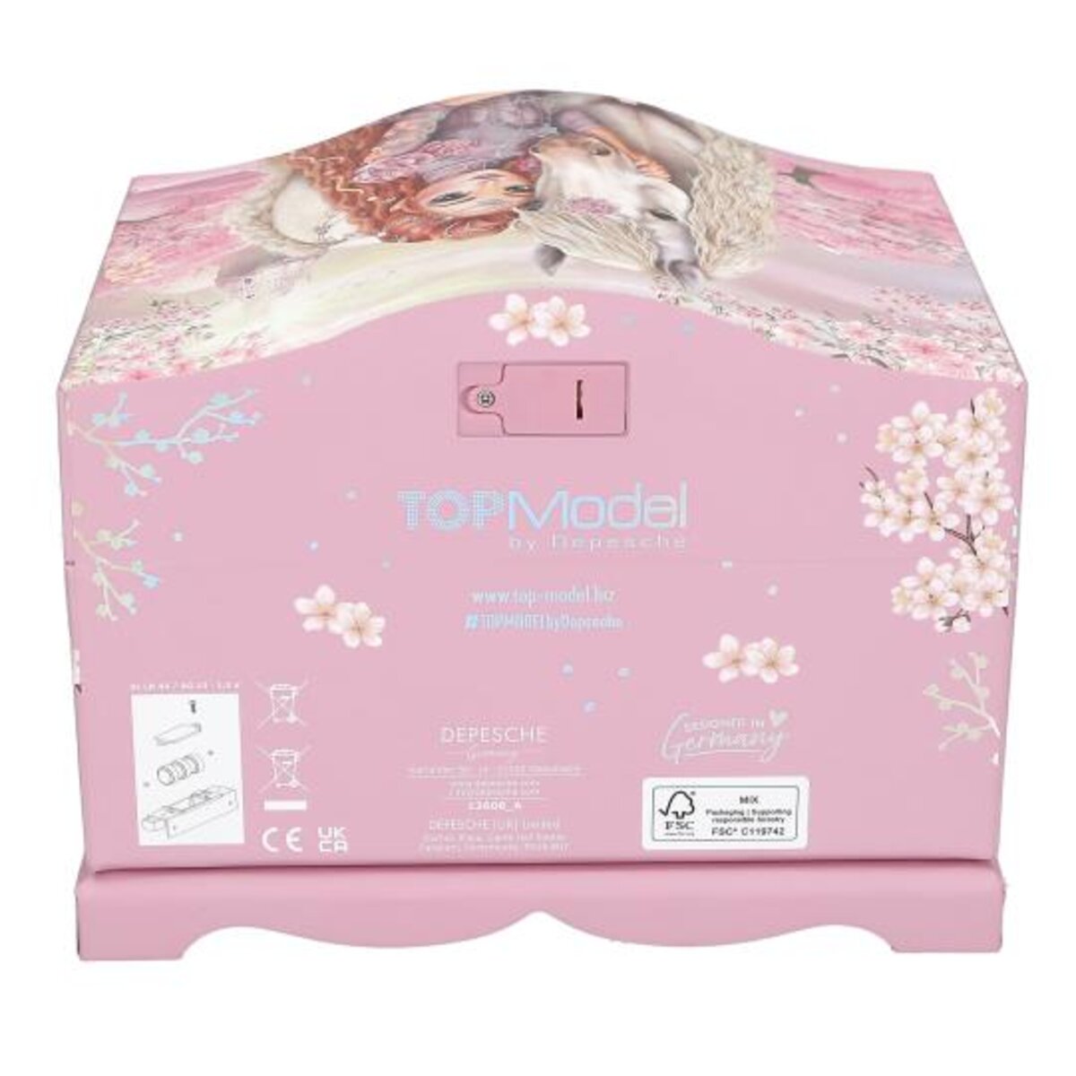 Depesche TOPModel Schmuckschatulle mit Licht Viva Violet