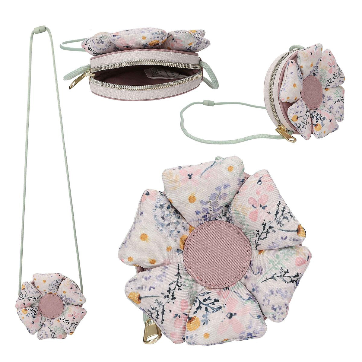 Depesche TOPModel Schultertasche in Blütenform Summer Feeling