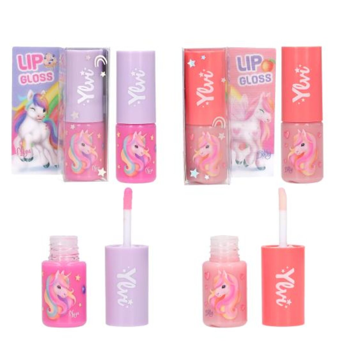 Depesche Ylvi & the Minimoomis Lipgloss, 8ml, 1 Stück, 2-fach sortiert