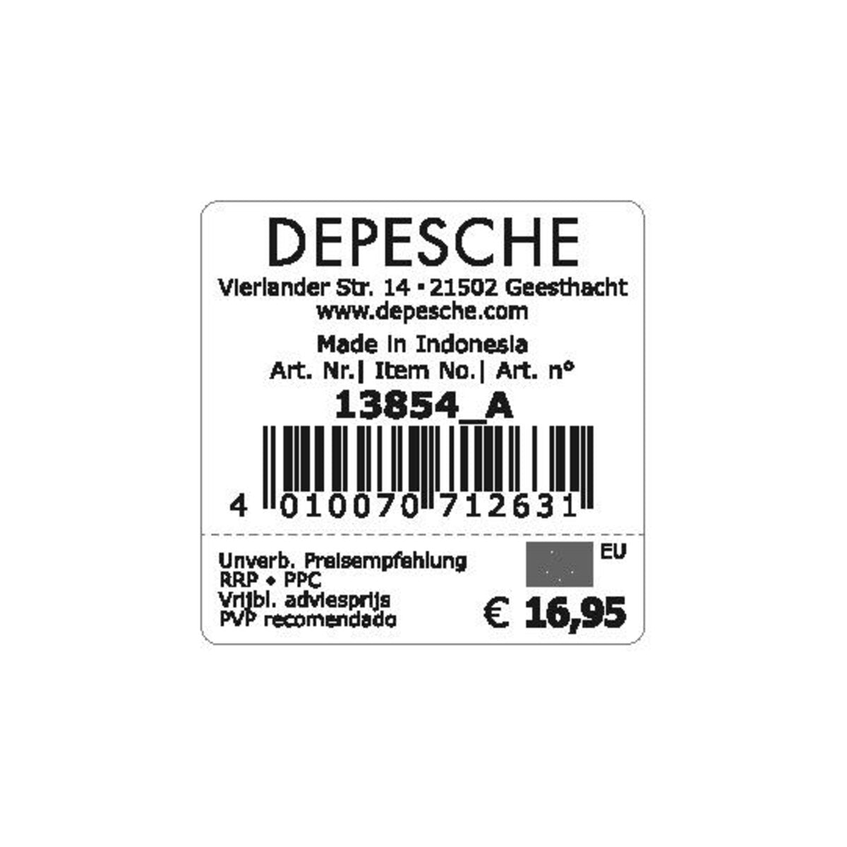 Depesche Ylvi Swoppies Plüsch Affe 20 cm
