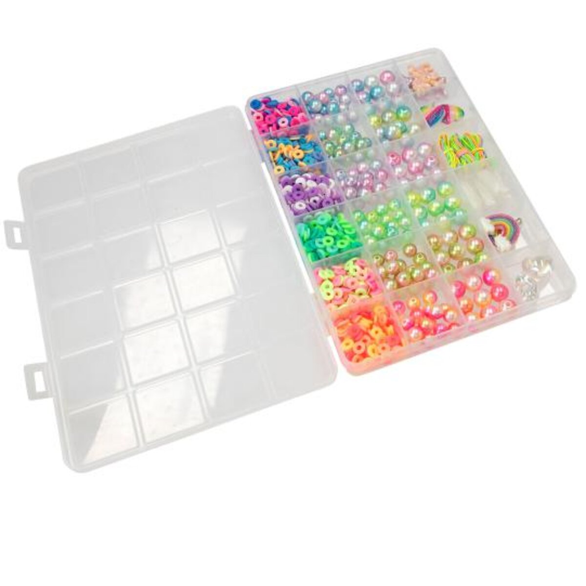 Depesche Ylvi DIY Rainbow Perlen Set für magisch schöne Armbänder und Ketten