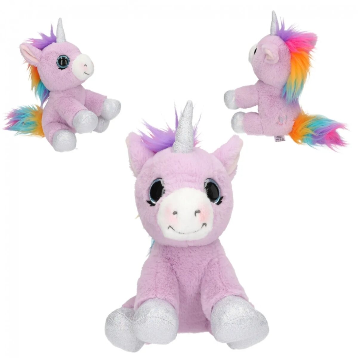 Depesche Ylvi Plüsch Einhorn lila 21 cm