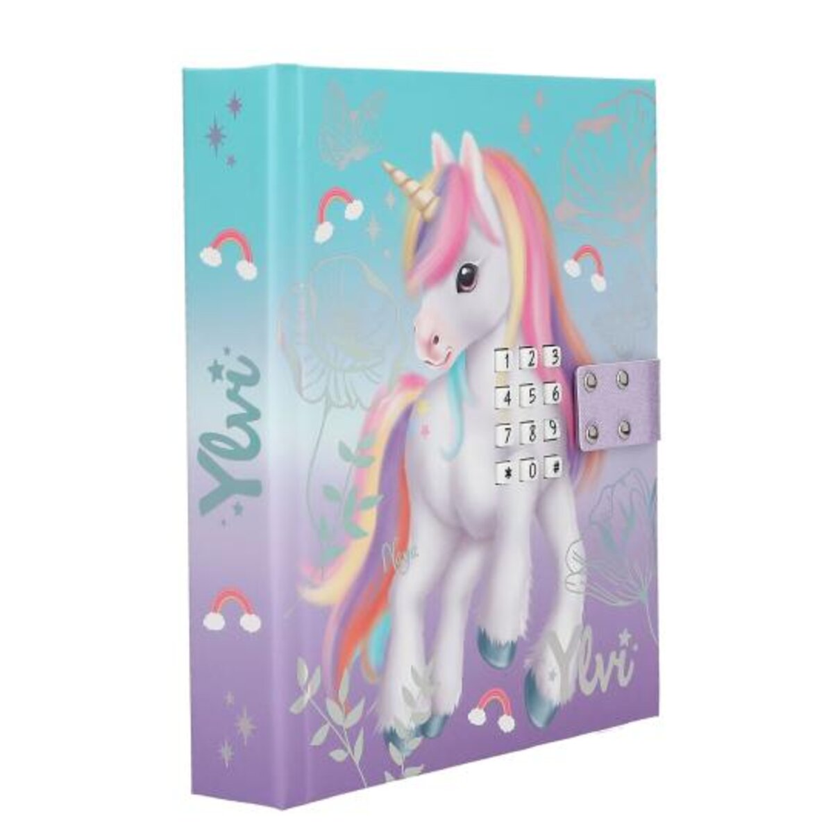 Depesche Ylvi Tagebuch mit LED, Code und Sound